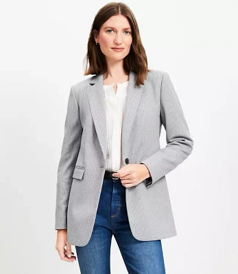 Petite Knit Modern Blazer