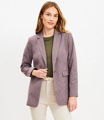 Petite Knit Modern Blazer