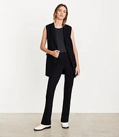 LOFT Versa Ponte Deluxe Split Hem Slim Pants