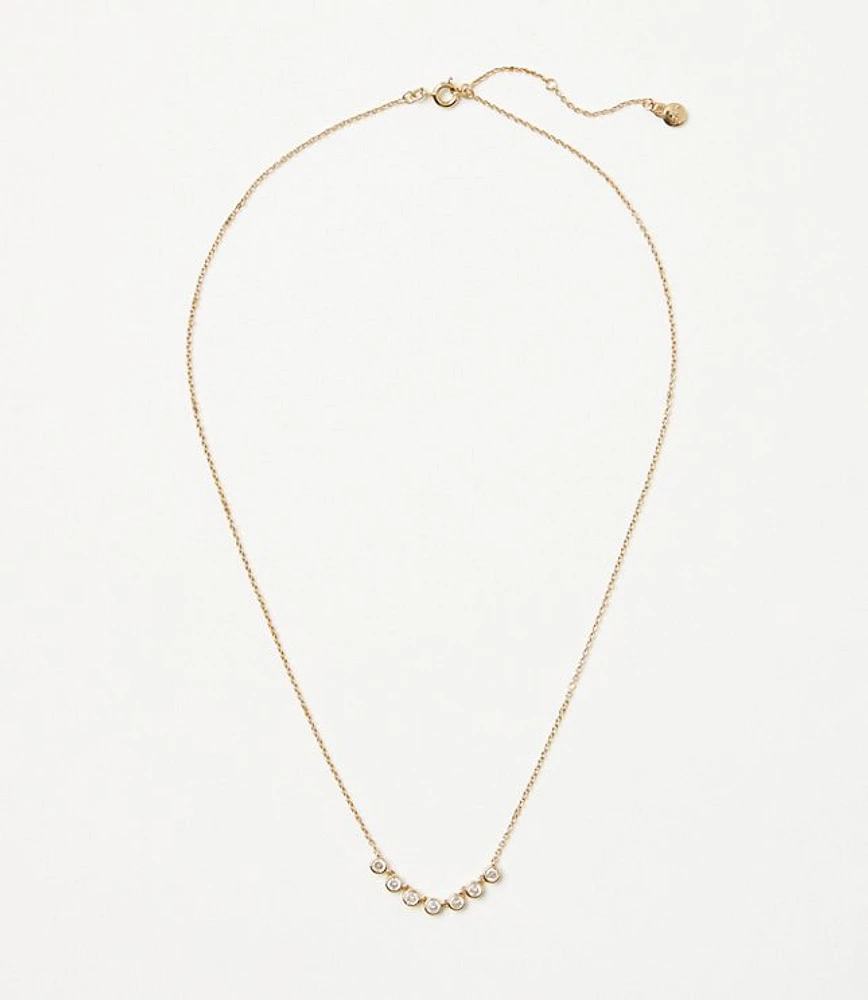 Demi Fine Sparkle Dot Necklace