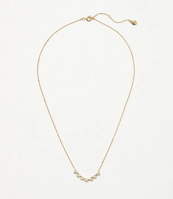 Demi Fine Sparkle Dot Necklace