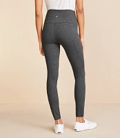 Petite Lou & Grey Heathered Luvstretch Side Pocket 7/8 Leggings