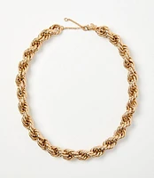 Rope Chain Statement Necklace