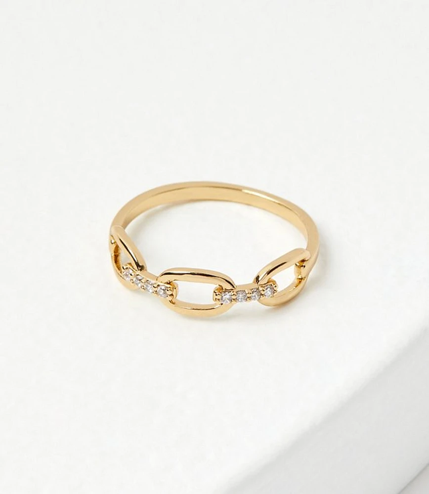 Demi Fine Link Ring