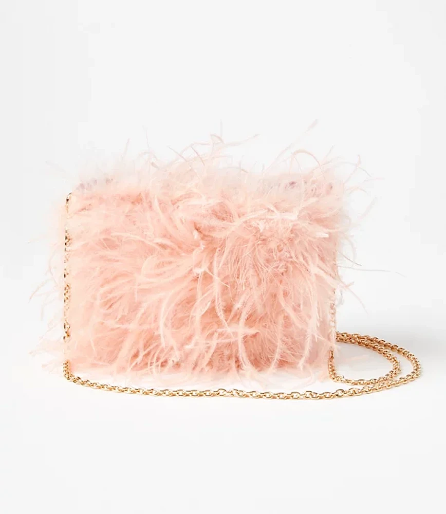 Feather Shoulder Bag