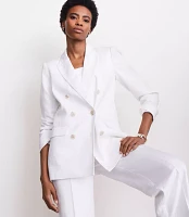 LOFT Versa Pure Spun Double Breasted Blazer
