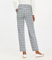 Petite Riviera Slim Pants Plaid