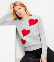 Petite Heart Sweater