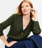 Petite V-Neck Cardigan