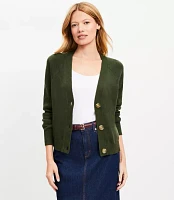 Petite V-Neck Cardigan