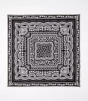 Paisley Silk Square Scarf