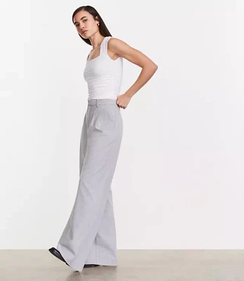 LOFT Versa 360 Knit Ruched Square Neck Bodysuit