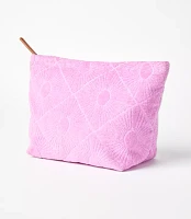 LOFT Beach Terry Zip Pouch