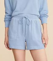 Lou & Grey Washed Cozy Cotton Shorts