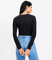 Petite Wrap Bodysuit