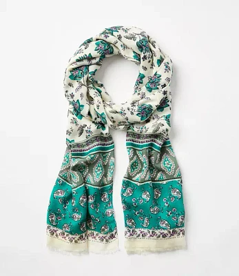 Floral Paisley Scarf