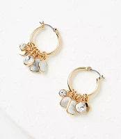 Mother Of Pearl Hoop Earrings