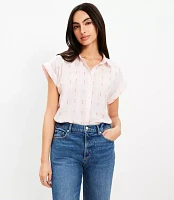 Petite Clip Dolman Everyday Shirt