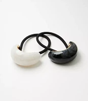 Resin Hair Tie Set