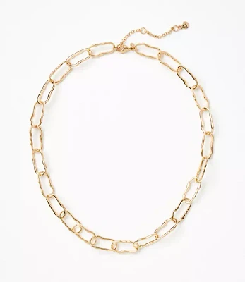 Molded Chain Link Necklace