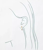 Mother Of Pearl Stud Earring Set