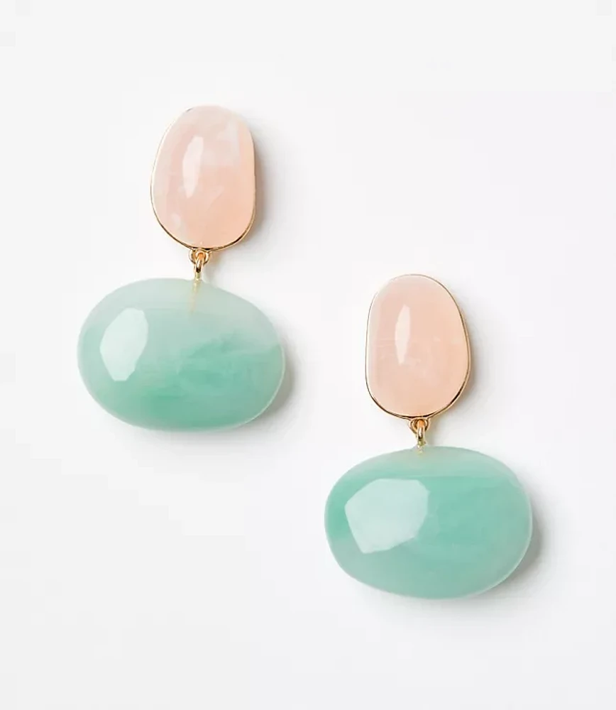 Oversized Drop Statement Earrings