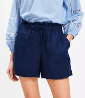Breezy Shorts Linen Blend