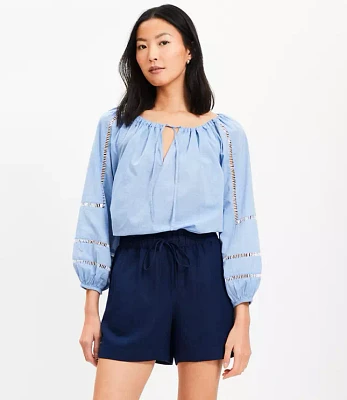 Breezy Shorts Linen Blend