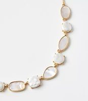 Mother Of Pearl Statement Necklace