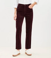 Straight Corduroy Pants