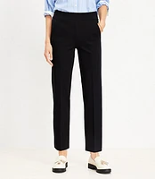 Pull On Straight Pants Ponte