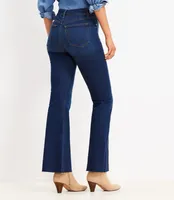 Fresh Cut High Rise Slim Flare Jeans Dark Wash