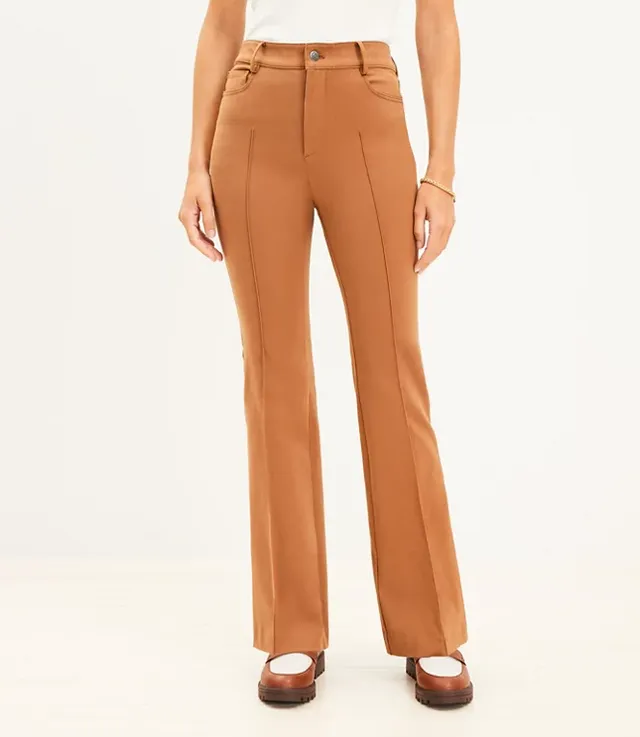 Curvy Button Pocket Riviera Slim Pants in Bi-Stretch