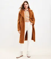 Shearling Modern Coat