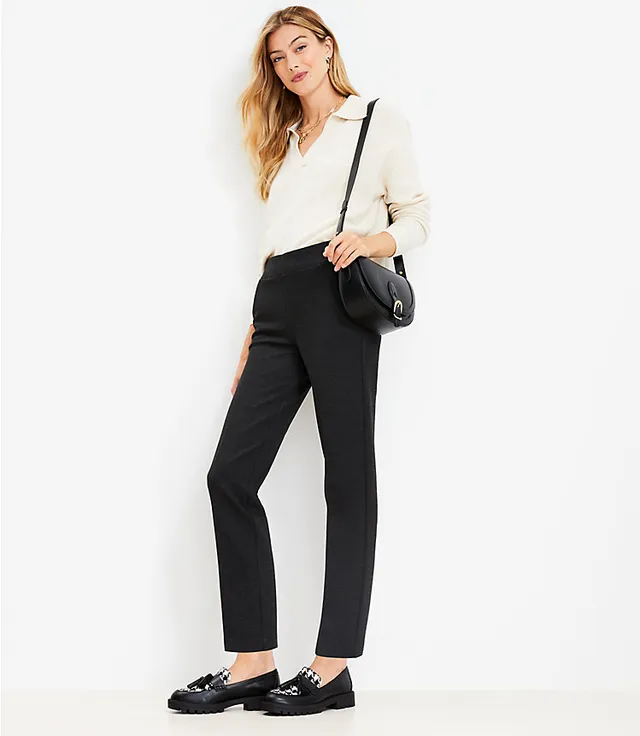 Vince Camuto Coated Ponte High Rise Pull-On Leggings