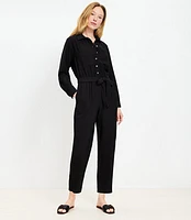 Belted Pocket Jumpsuit