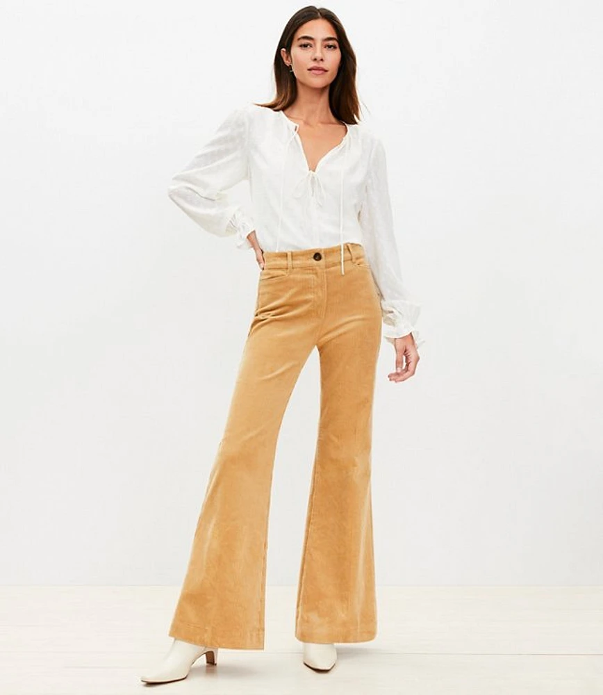 Flare Trousers Corduroy