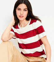 Striped Everyday Crew Tee