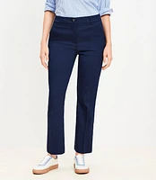 Curvy Sutton Ankle Flare Pants Texture