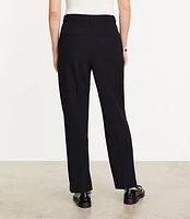 LOFT Versa Seasonless Stretch Double Pleat Taper Pant