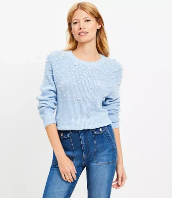 Pearlized Raglan Sweater