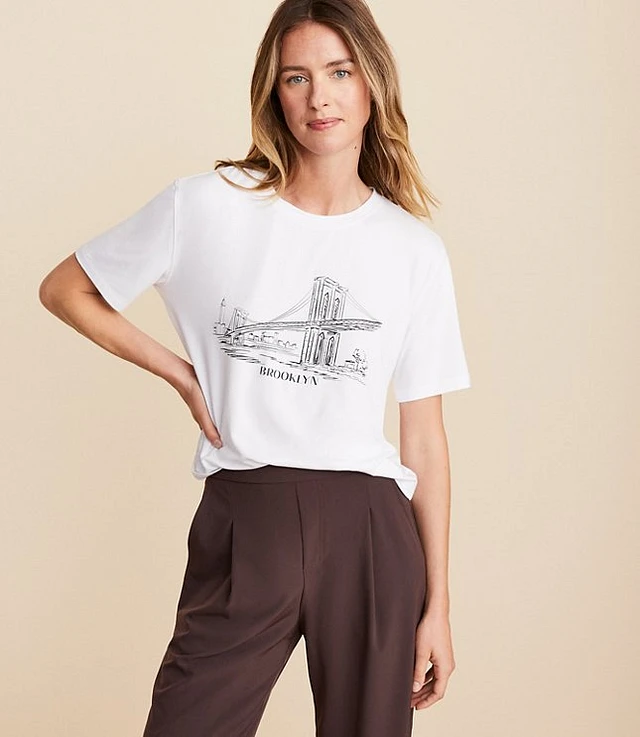 Lou & Grey Petite Lou & Grey Brooklyn Softened Tee | The Summit