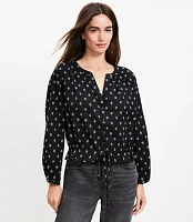 Clip Modern Drawstring Shirt