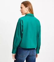 Sparkle Poplin Modern Shirt