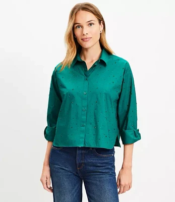 Sparkle Poplin Modern Shirt