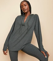 Petite Lou & Grey Heathered Luvstretch Hoodie