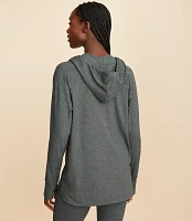 Petite Lou & Grey Heathered Luvstretch Hoodie