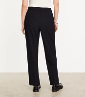 Petite Curvy LOFT Versa Seasonless Stretch Double Pleat Taper Pant