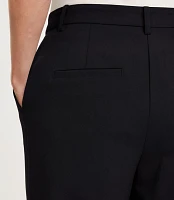 Petite Curvy LOFT Versa Seasonless Stretch Double Pleat Taper Pant