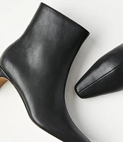 Squared Pointy Toe Booties